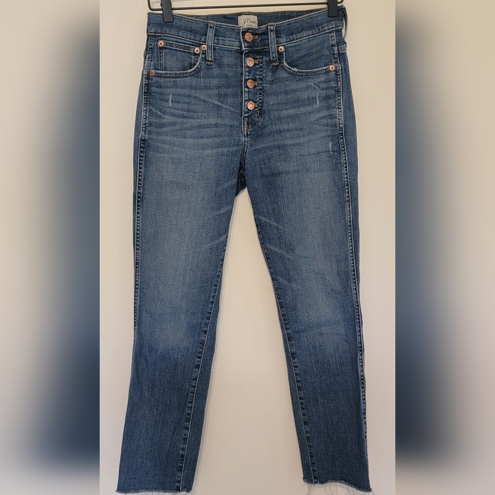 J Crew Vintage Straight Leg Jeans Size 27